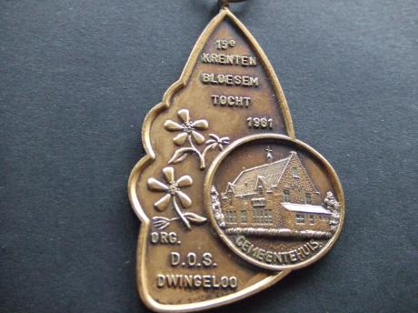 Dwingeloo gemeente Westerveld oude gemeentehuis medaille